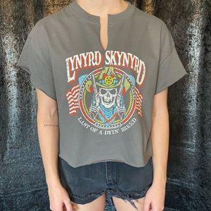 Lynyrd Skynyrd crop tee